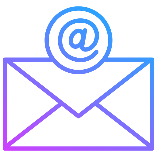 envío de correo electrónico icono gratis