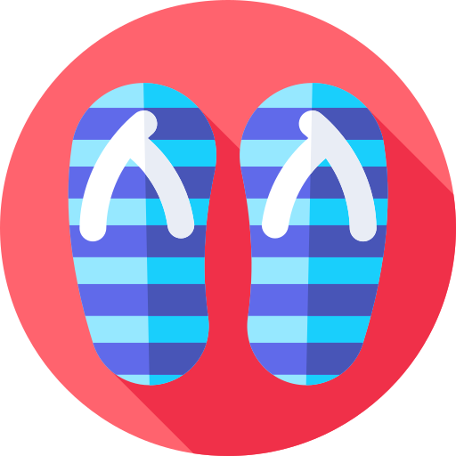 Chanclas icono gratis