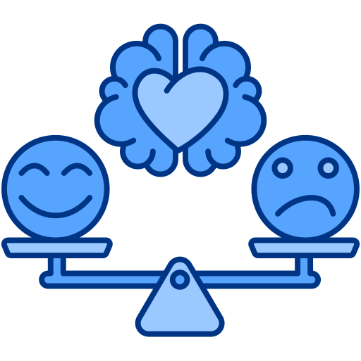 equilibrio emocional icono gratis