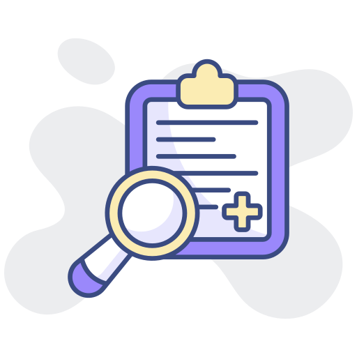 investigación médica icono gratis