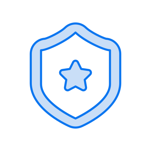 escudo policial icono gratis