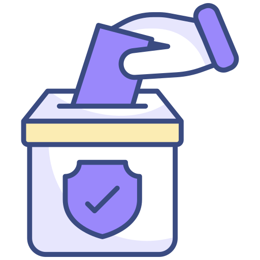 Ballot box free icon Ballot box free icon