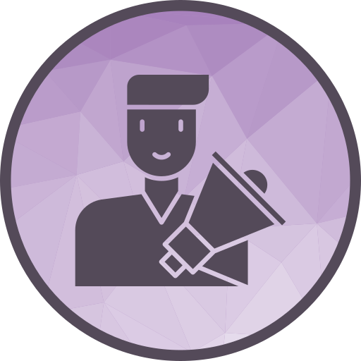 bekanntmachung kostenlos Icon bekanntmachung kostenlos Icon