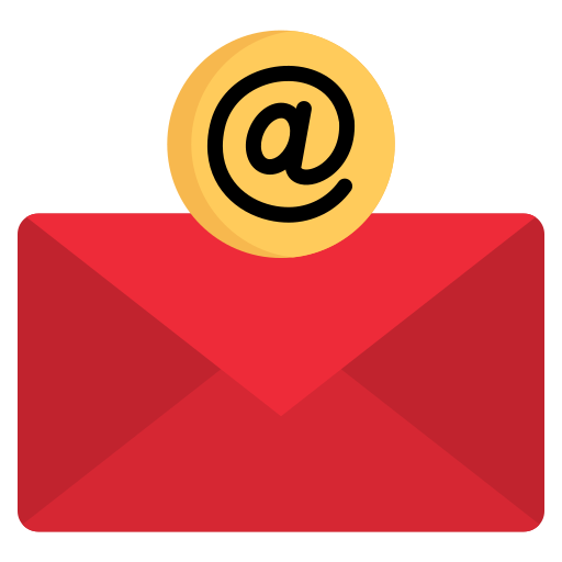 envío de correo electrónico icono gratis