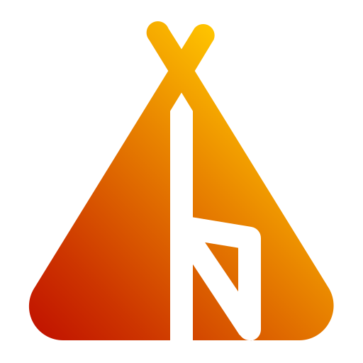 cámping icono gratis