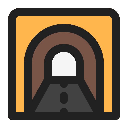 túnel icono gratis