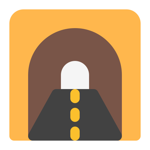 túnel icono gratis