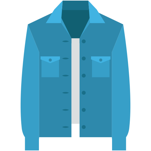 chemise à manches longues Icône gratuit