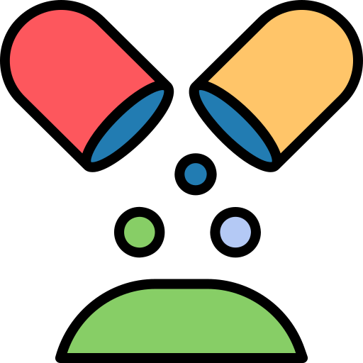 medicina en cápsulas icono gratis