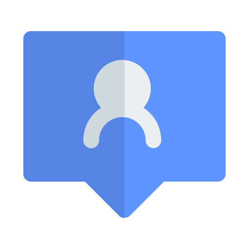 Chat bubble free icon