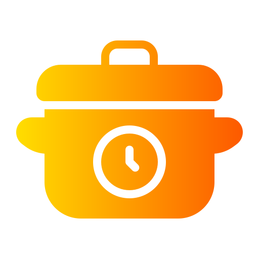 tiempo de cocción icono gratis