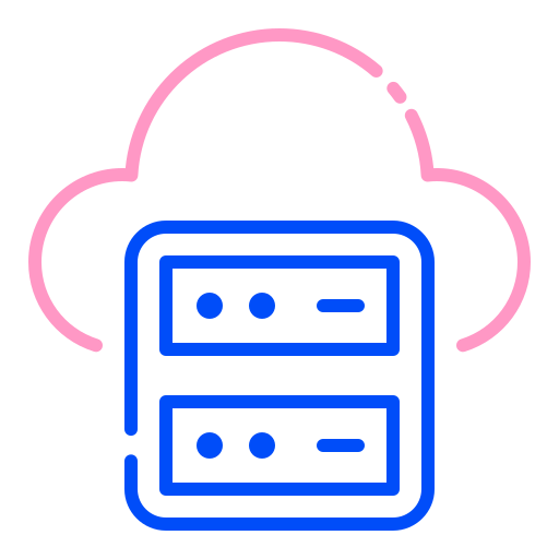 almacenamiento en la nube icono gratis