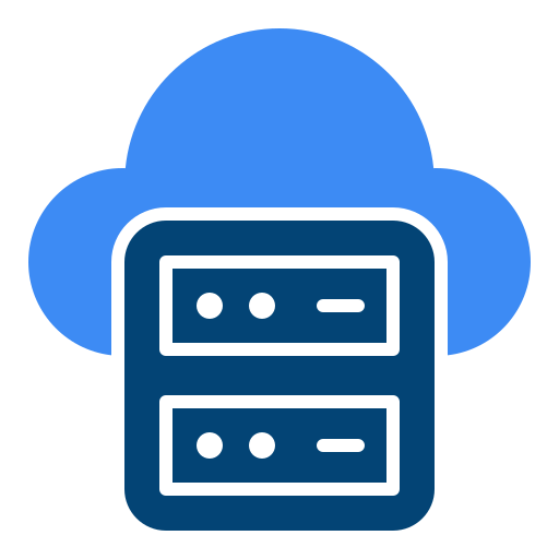 almacenamiento en la nube icono gratis