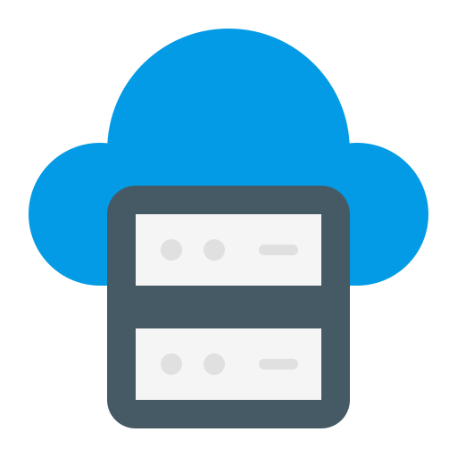 almacenamiento en la nube icono gratis