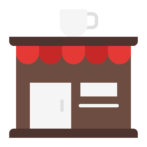 cafetería icono gratis