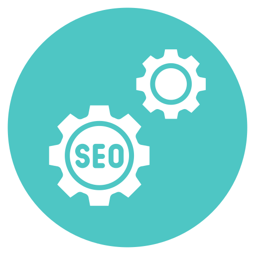 configuración de seo icono gratis