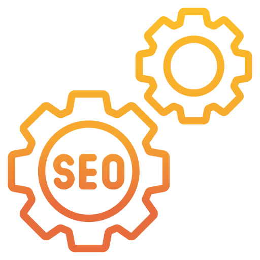 configuración de seo icono gratis