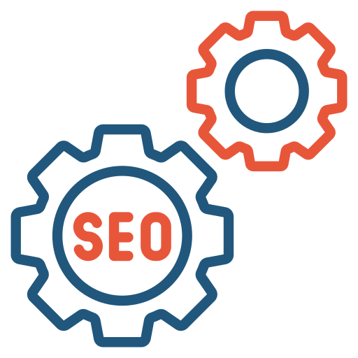 configuración de seo icono gratis