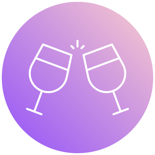 copa de vino icono gratis