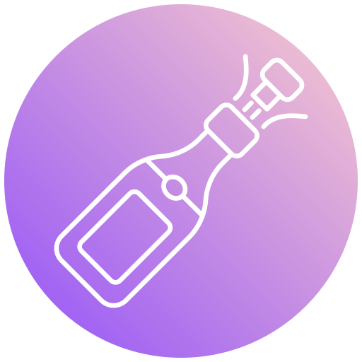 champán icono gratis