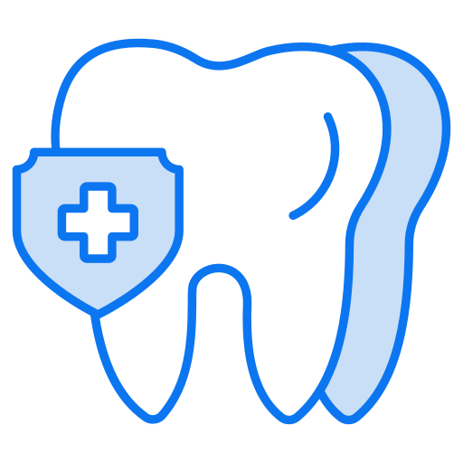 seguro dental icono gratis