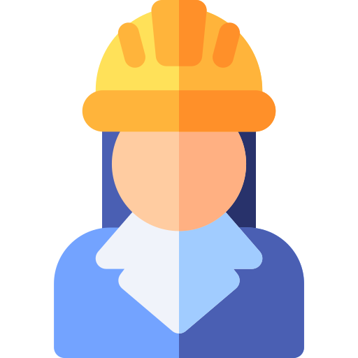 Engineer Basic Rounded Flat icon