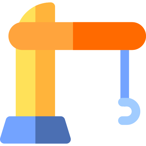 Grúa icono gratis