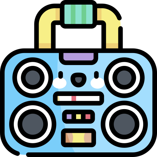 boombox icono gratis