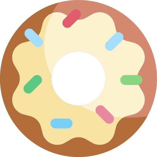 Rosquilla icono gratis