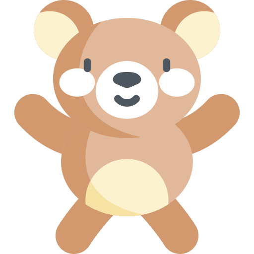 oso de peluche icono gratis