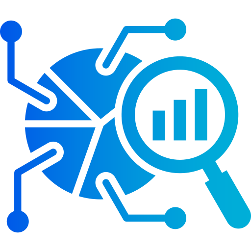 análisis estadístico icono gratis