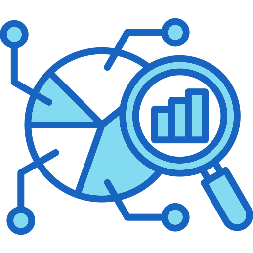 análisis estadístico icono gratis