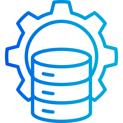 gestión de bases de datos icono gratis