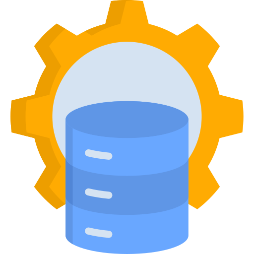 gestión de bases de datos icono gratis