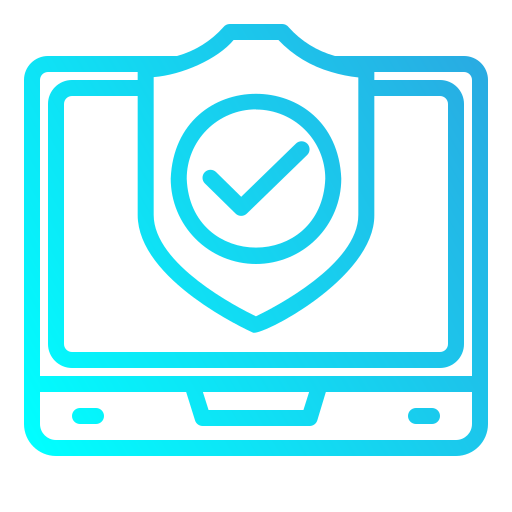 seguridad de datos icono gratis
