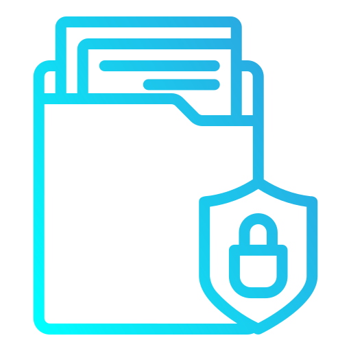 archivos de seguridad icono gratis