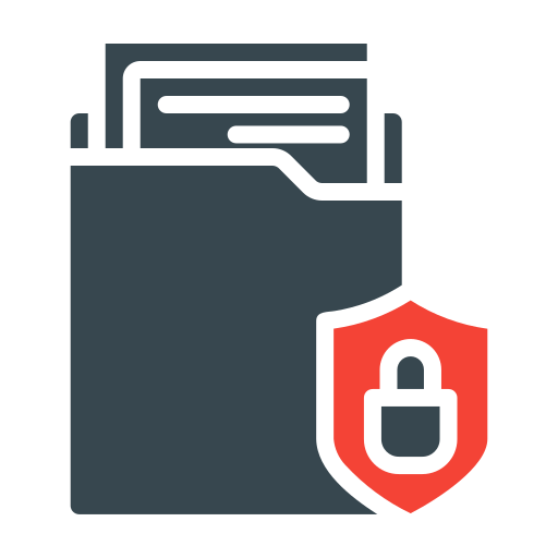 archivos de seguridad icono gratis