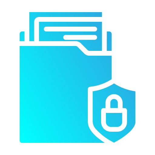 archivos de seguridad icono gratis