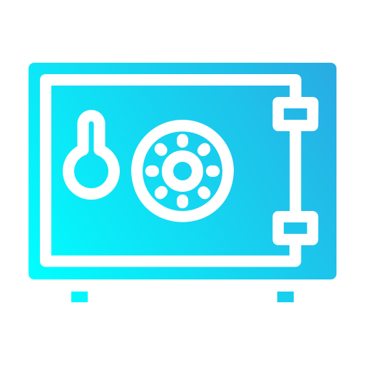 caja de seguridad icono gratis