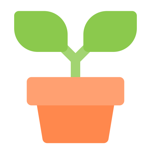 planta en maceta icono gratis