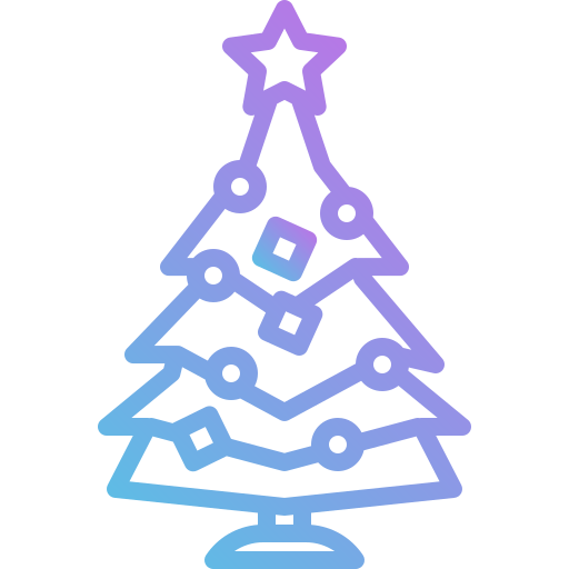 árbol de navidad icono gratis