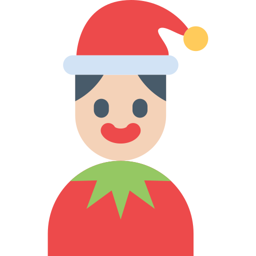 avatar de navidad icono gratis