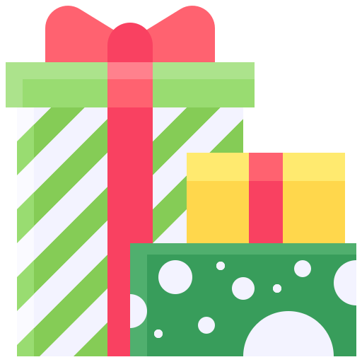 cajas de regalo icono gratis