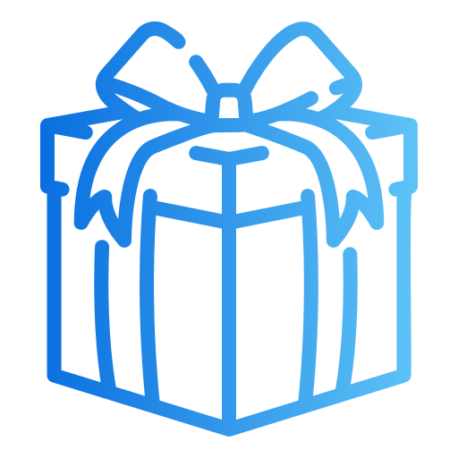 caja de regalo icono gratis