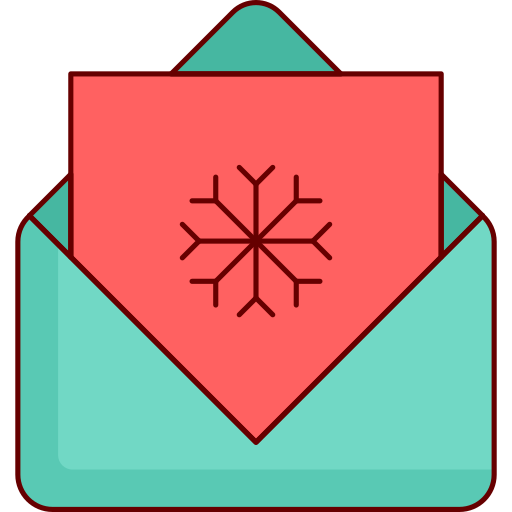 tarjeta de navidad icono gratis