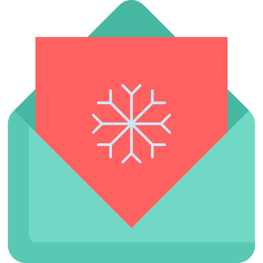 tarjeta de navidad icono gratis