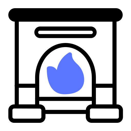 Fireplace free icon