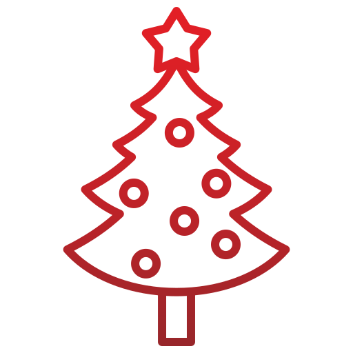 árbol de navidad icono gratis