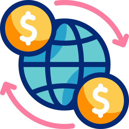 economía icono gratis