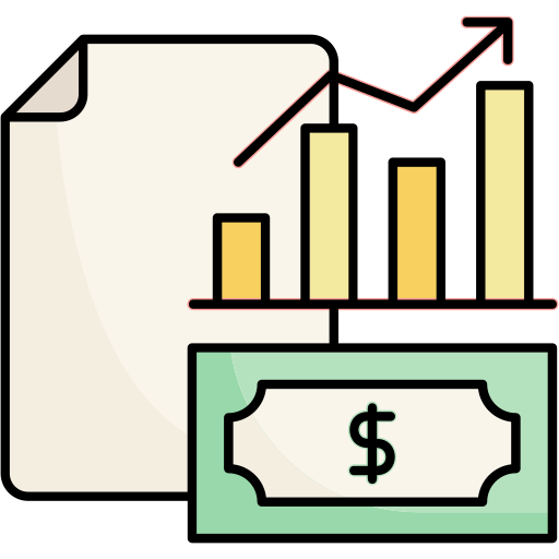 crecimiento de capital icono gratis